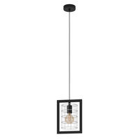 HÄNGLAMPA 22/14,5/110 cm  - svart, Design, metall (22/14,5/110cm) - Eglo