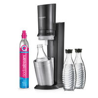 WASSERSPRUDLER Crystal inkl. 3 Flaschen  - Basics (29/45/20cm) - SodaStream