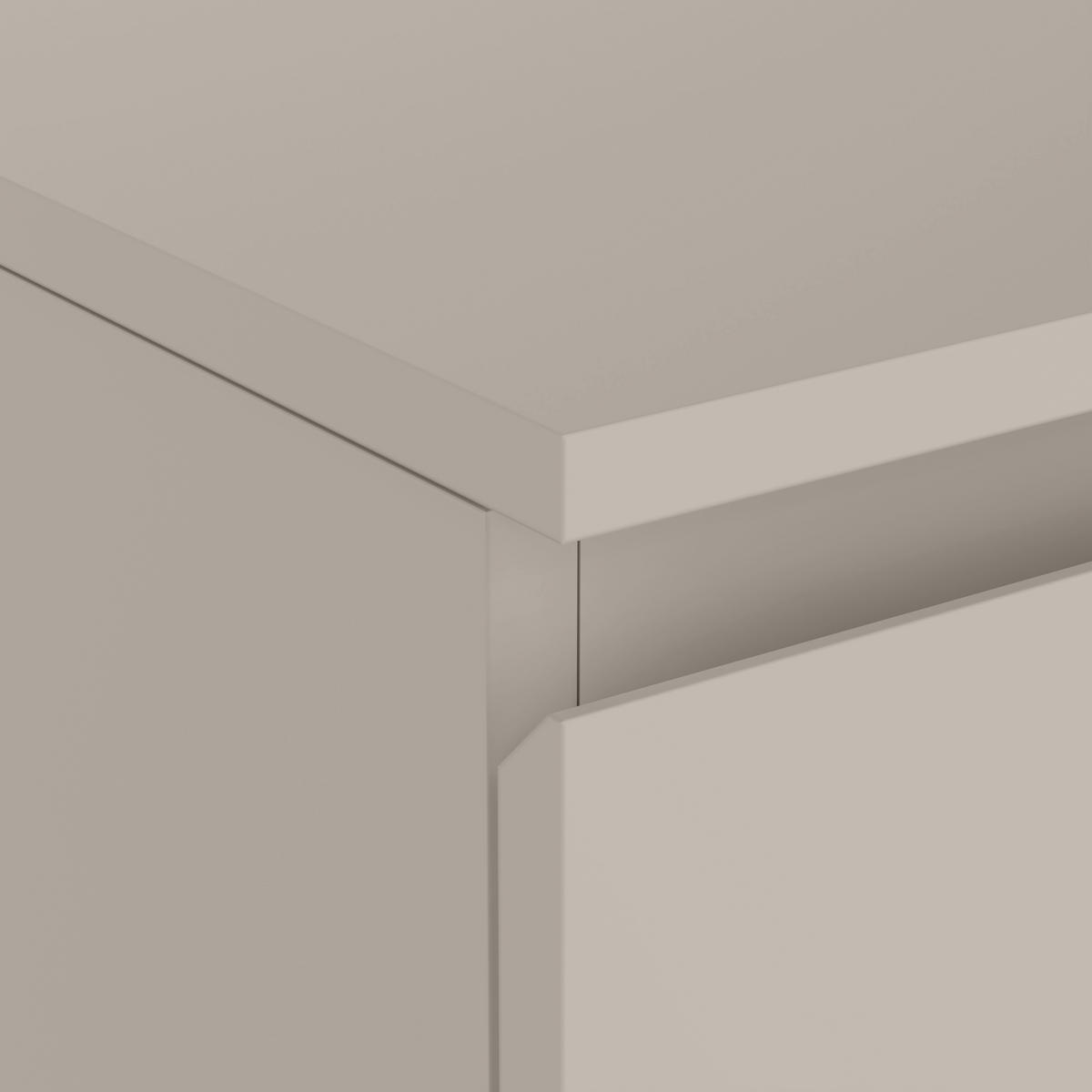 SÄNGBORD i kashmir  - kashmir, Design, metall/trämaterial (49/43/35cm) - home24