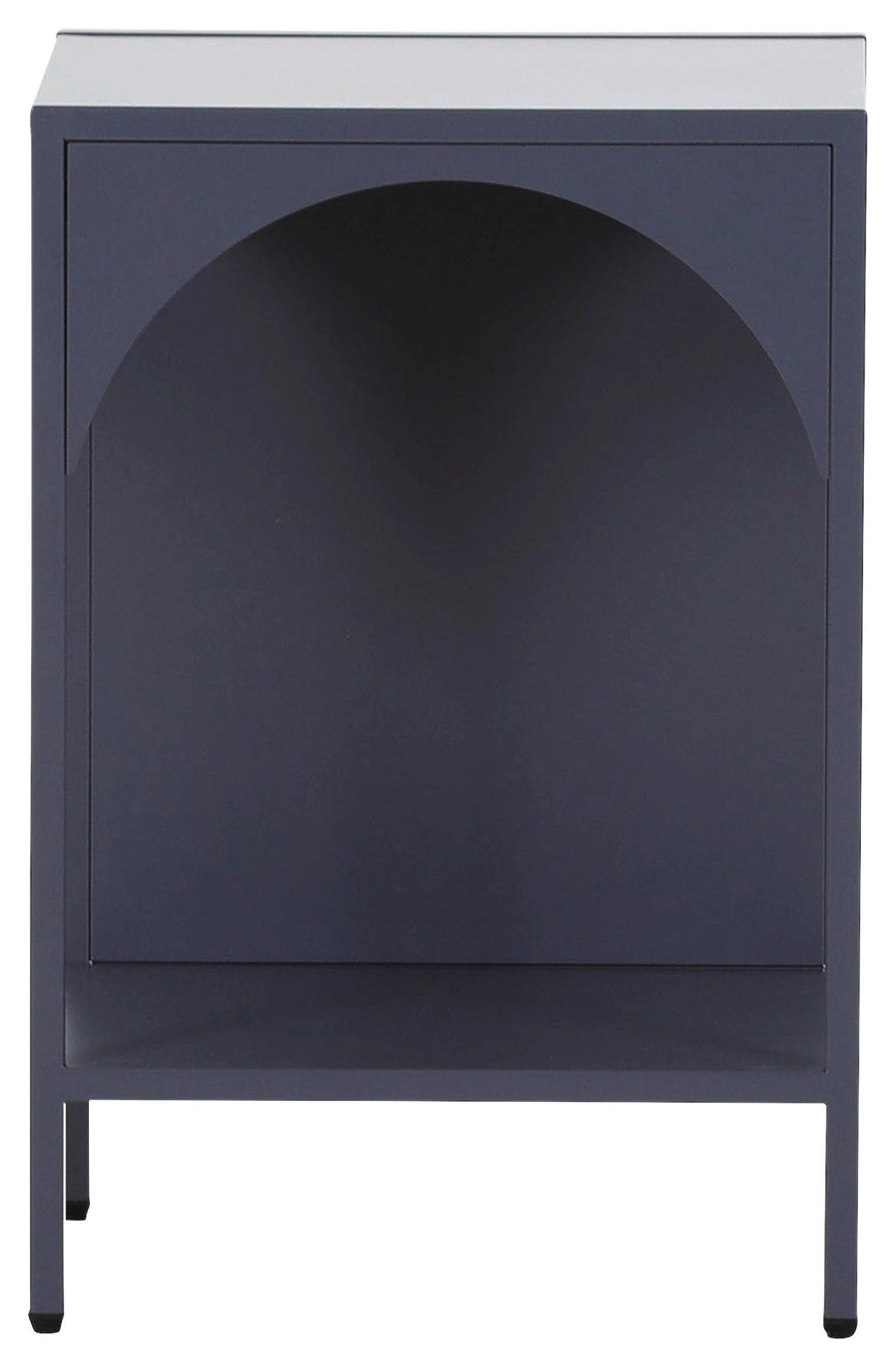 BEISTELLTISCH 35/35/52 cm Grau rechteckig  - Grau, Design, Metall (35/35/52cm) - Landscape