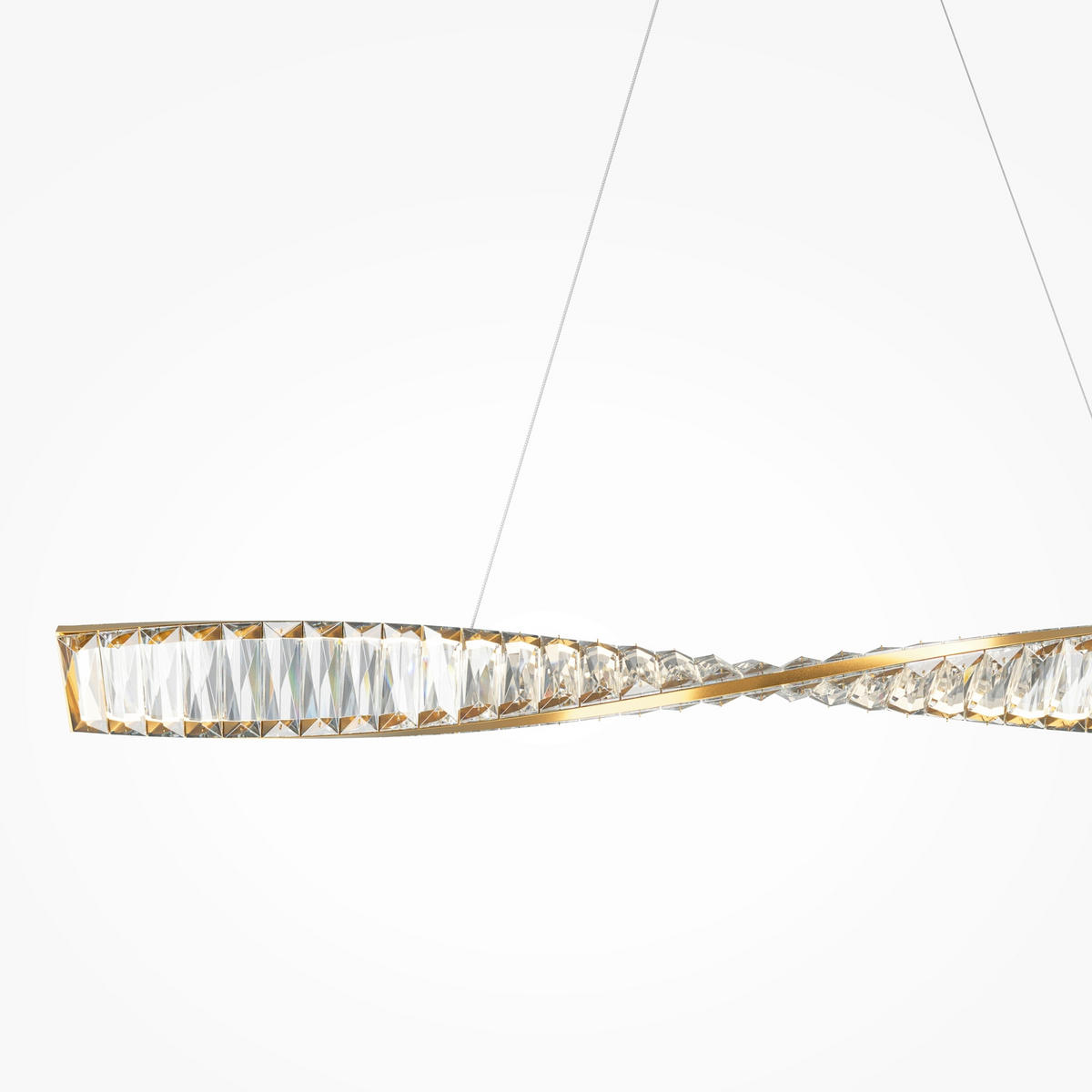 PENDELLEUCHTE Krone 100/311.1/8 cm  - Messingfarben, Design, Metall (100/311.1/8cm) - MAYTONI