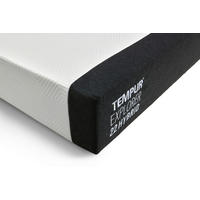 VISCOMATRATZE 140/200 cm Höhe ca. 22 cm  - Weiß/Grau, Basics, Textil (140/200cm) - Tempur