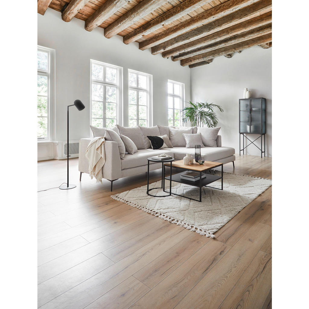Thumbnail - Stylife Ecksofa, Beige, Textil, 3-Sitzer, Füllung: Schaumstoff, Ottomane rechts, L-Form, 289x170 cm, Rücken echt, Wohnzi...