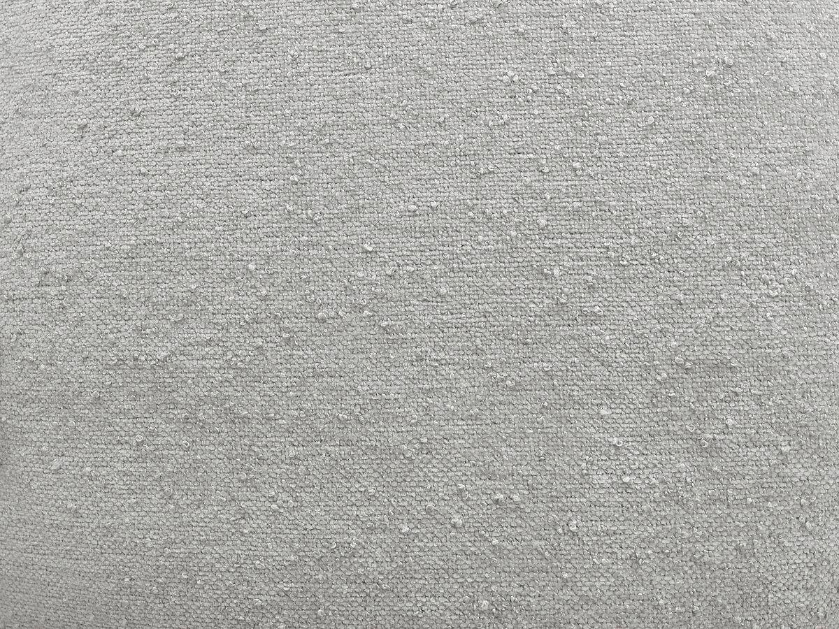 ECKSOFA Ottomane rechts  EVEREST Hellgrau Struktur  - Hellgrau/Schwarz, MODERN, Kunststoff/Textil (352/210cm) - Livetastic