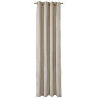 ÖSENSCHAL E-NEEDLESTRIPE blickdicht 140/250 cm   - Taupe/Greige, KONVENTIONELL, Textil (140/250cm) - Esprit