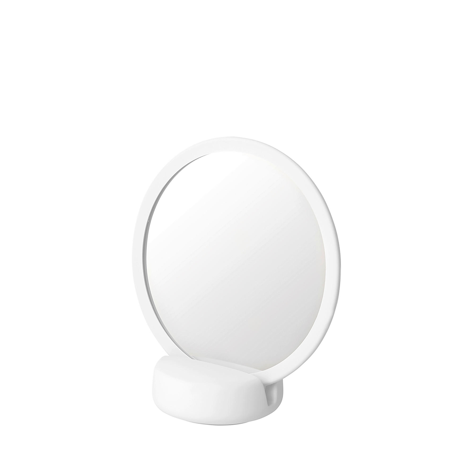 SCHMINKSPIEGEL  - Weiß, Design, Keramik/Kunststoff (17/8,5cm) - Blomus