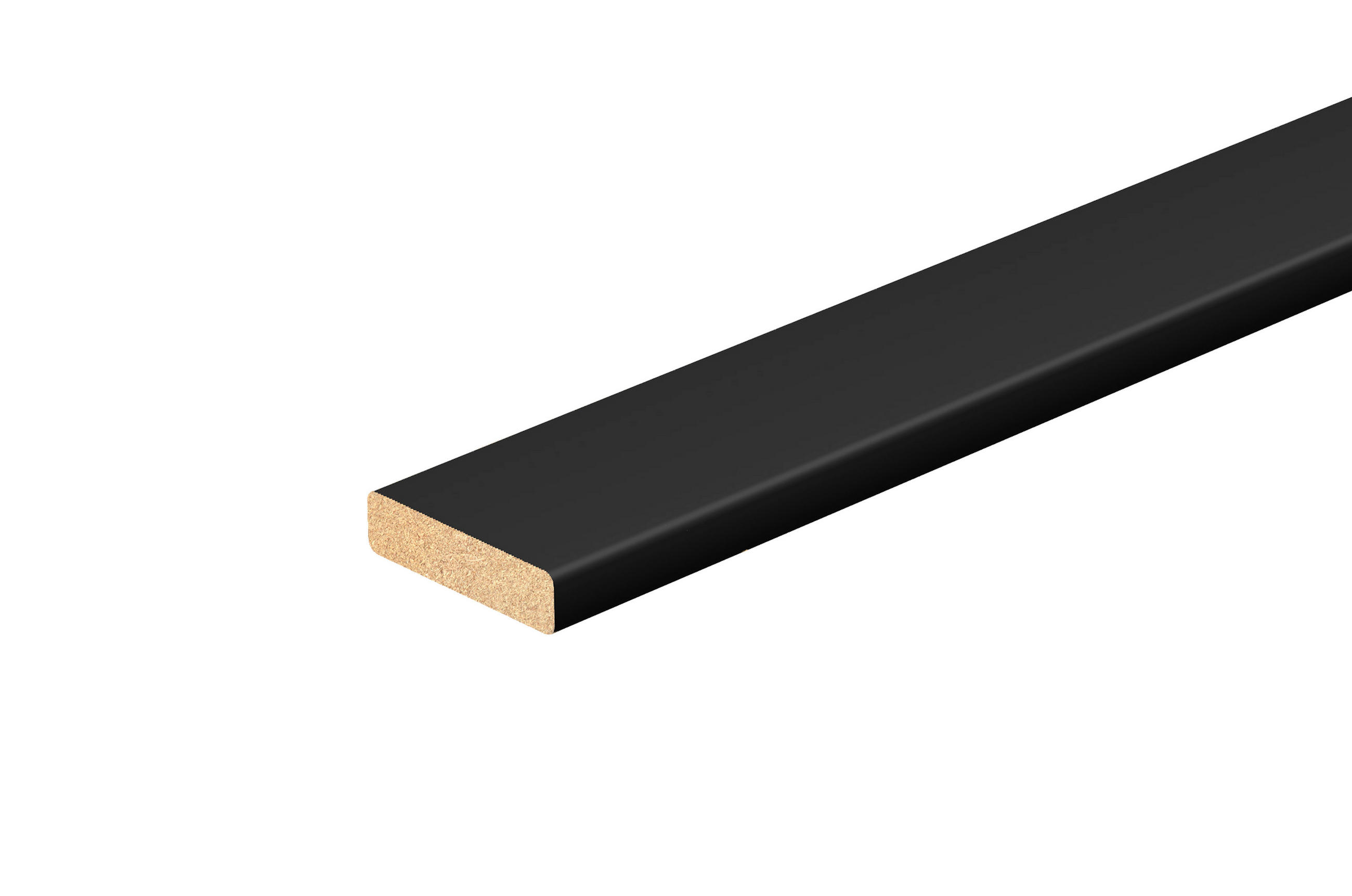 RAUMTEILER - Schwarz, Basics, Holzwerkstoff (8,8/267/2,2cm)