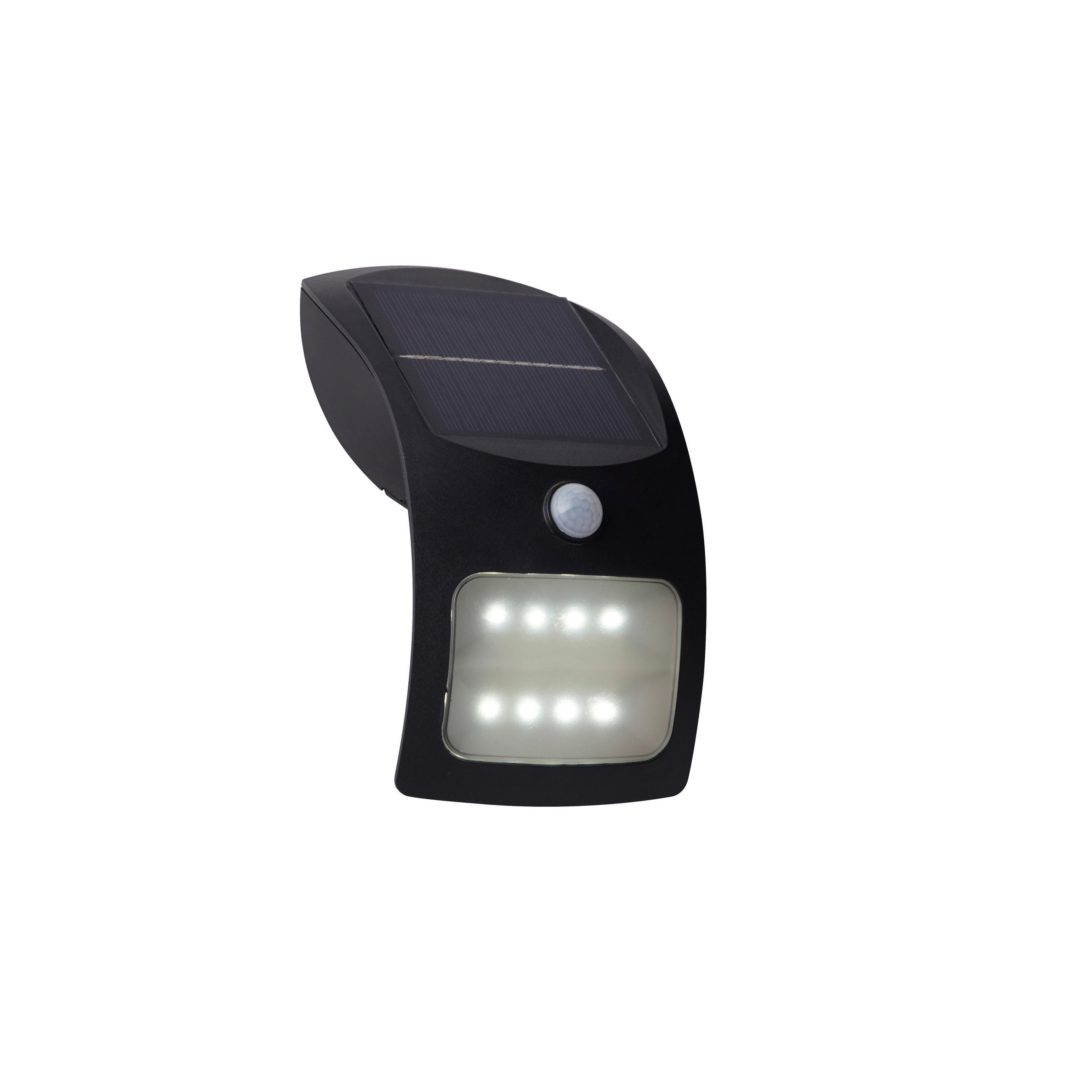 Searchlight Solarleuchte Pir Solar Creme, Schwarz 20x20x11.6 cm