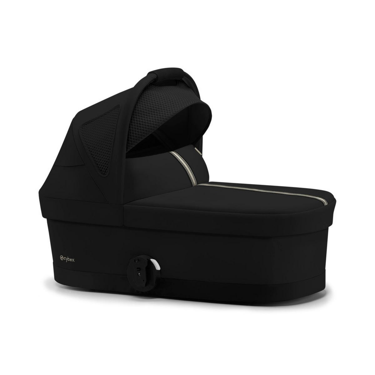 LIEGEWANNE - Schwarz, Basics, Textil (82/39.5/15.5cm) - Cybex