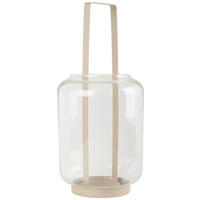 LUCERNA kov, sklo - šedá, Trend, kov/sklo (17/36,5cm) - Ambia Home