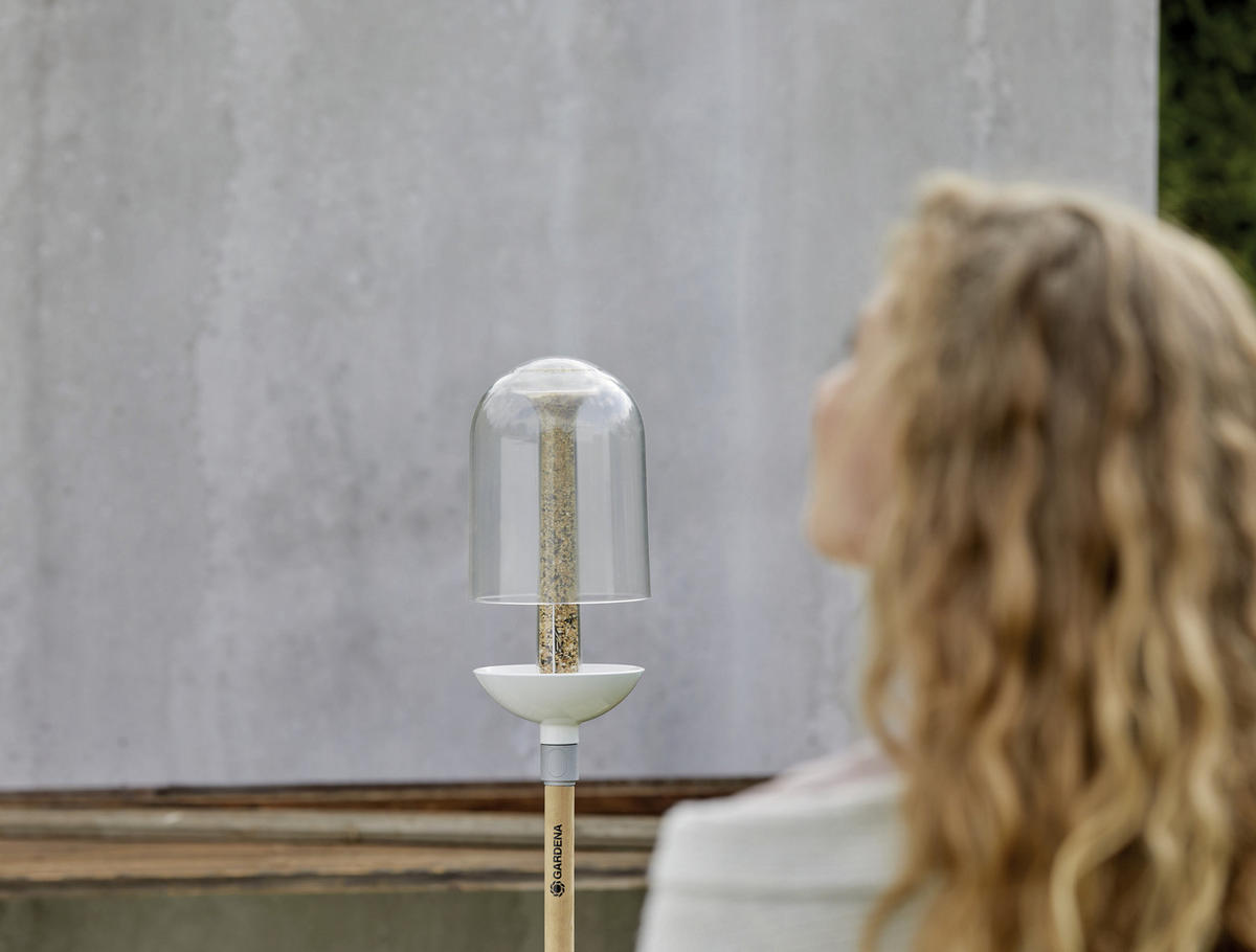 CLICK UP FUTTERSTATION - Klar, Design, Kunststoff (15,7/35,2cm) - Gardena