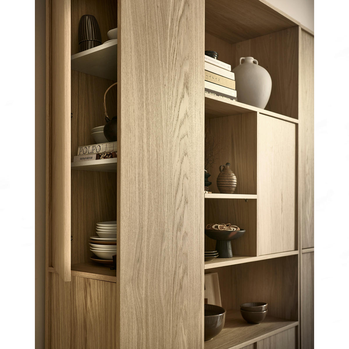 MEHRZWECKSCHRANK 40/199/40 cm  in Naturfarben  - Naturfarben, Design, Holz (40/199/40cm) - Livetastic