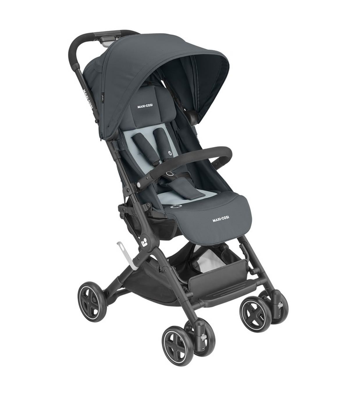 KIŠOBRAN KOLICA  Lara 2  - grafitno siva, Osnovno, metal/plastika (50/104/70cm) - Maxi-Cosi