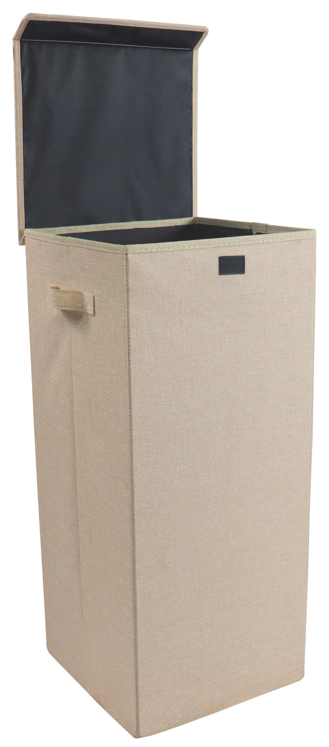 TVÄTTKORG - cremefärgad, Modern, textil (30/70/30cm) - MID.YOU