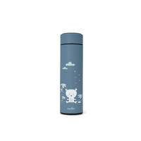 ISOLIERFLASCHE 0,5 l  - Blau, Basics, Metall (7/36/7cm)