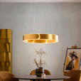 LED-HÄNGELEUCHTE 63/64/150 cm  - Goldfarben, Design, Metall (63/64/150cm) - Dieter Knoll