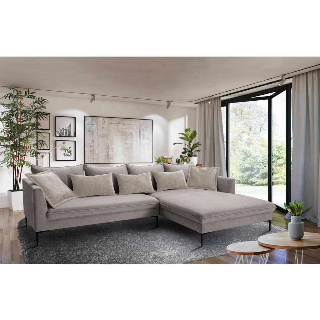 Livetastic ROHOVÁ SEDAČKA, textil, taupe