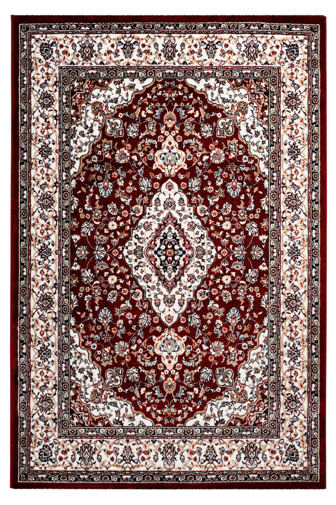 FLACHWEBETEPPICH 40/60 cm My Isfahan Rot  - Rot, LIFESTYLE, Textil (40/60cm) - Obsession