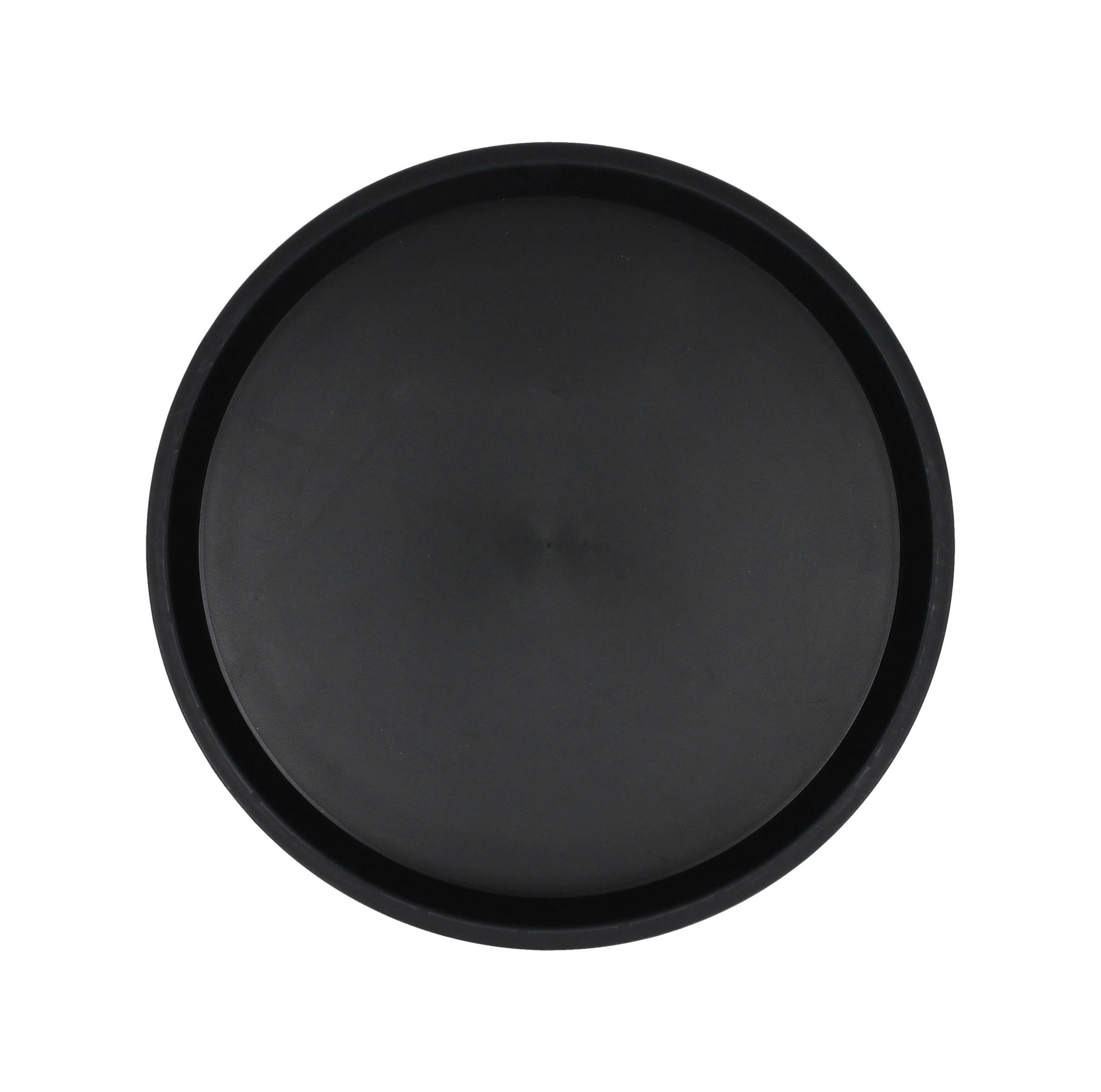 POSLUŽAVNIK       41,8/2,8 cm      RUBBER NO-SLIP  - crna, Basics, plastika (41,8/2,8cm) - Tognana