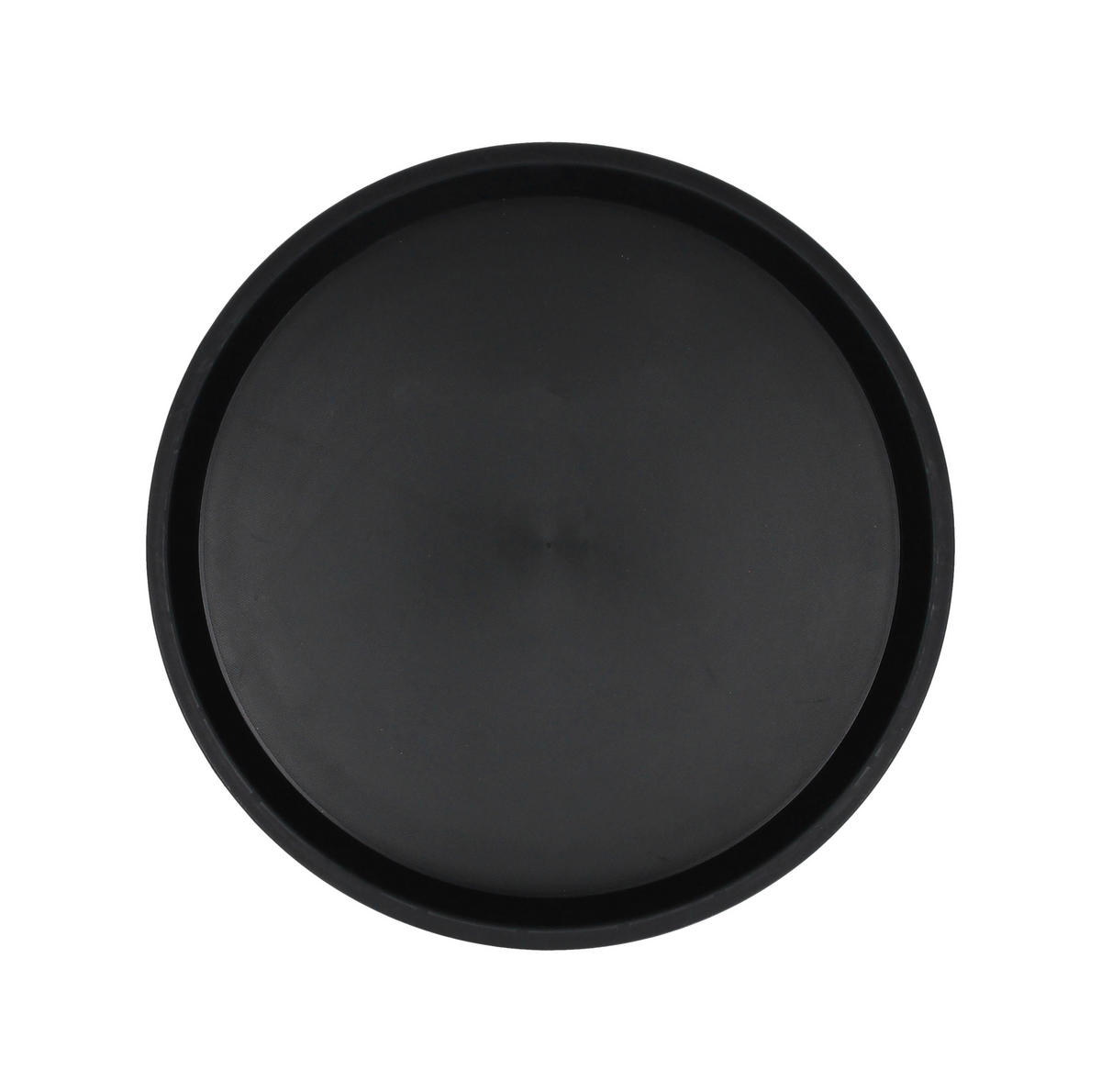 POSLUŽAVNIK       41,8/2,8 cm      RUBBER NO-SLIP  - crna, Basics, plastika (41,8/2,8cm) - Tognana