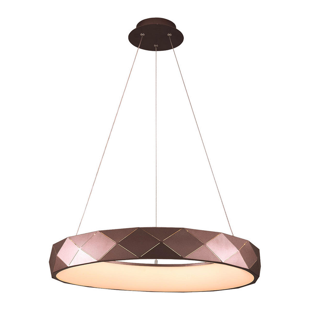 LAMPĂ SUSPENDATĂ CU LED 48/150/48 cm  - alb, Basics, plastic/metal (48/150/48cm)