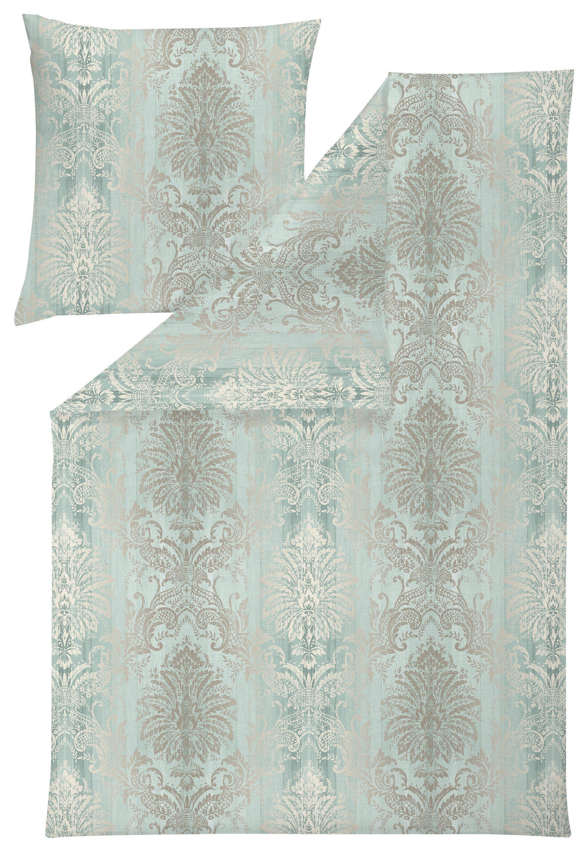 BETTWÄSCHE ATELIER Interlock-Jersey 135/200 cm  - Petrol, Design, Textil (135/200cm) - Estella