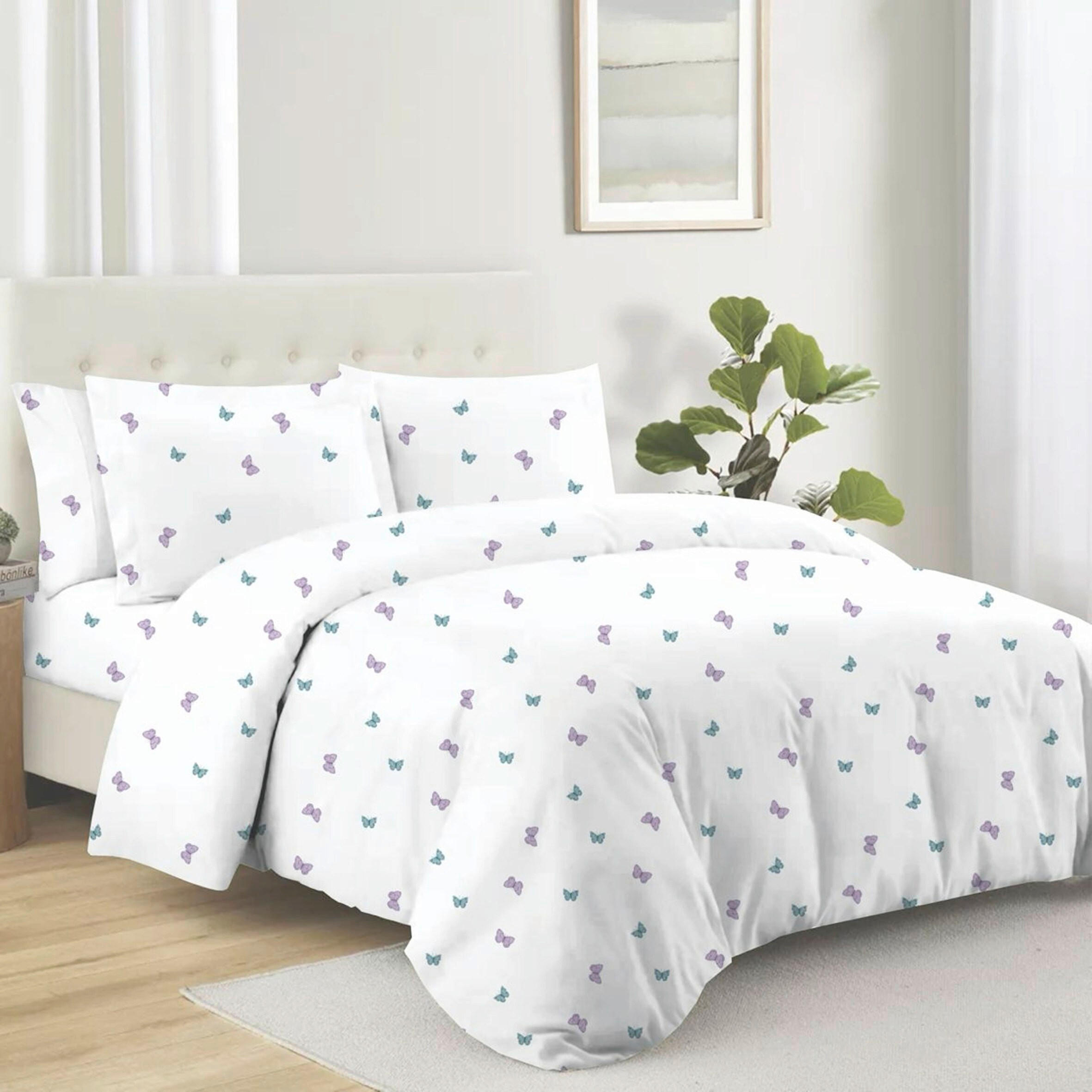 Lenjerie De Pat 220/240 cm  - alb, Basics, textil (220/240cm)