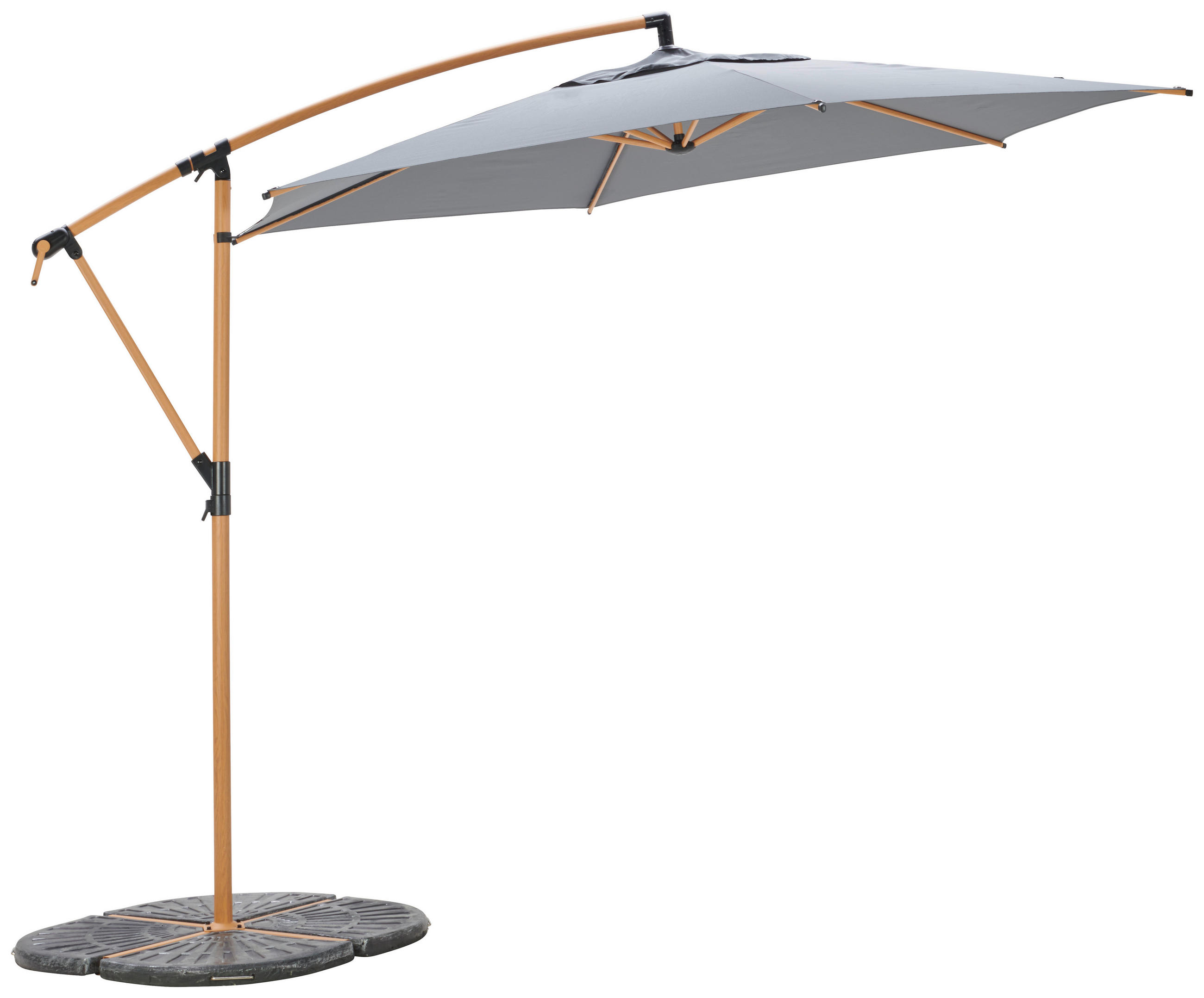 Ampelschirm Exellent Bht: 300x300x248 Cm Anthrazit