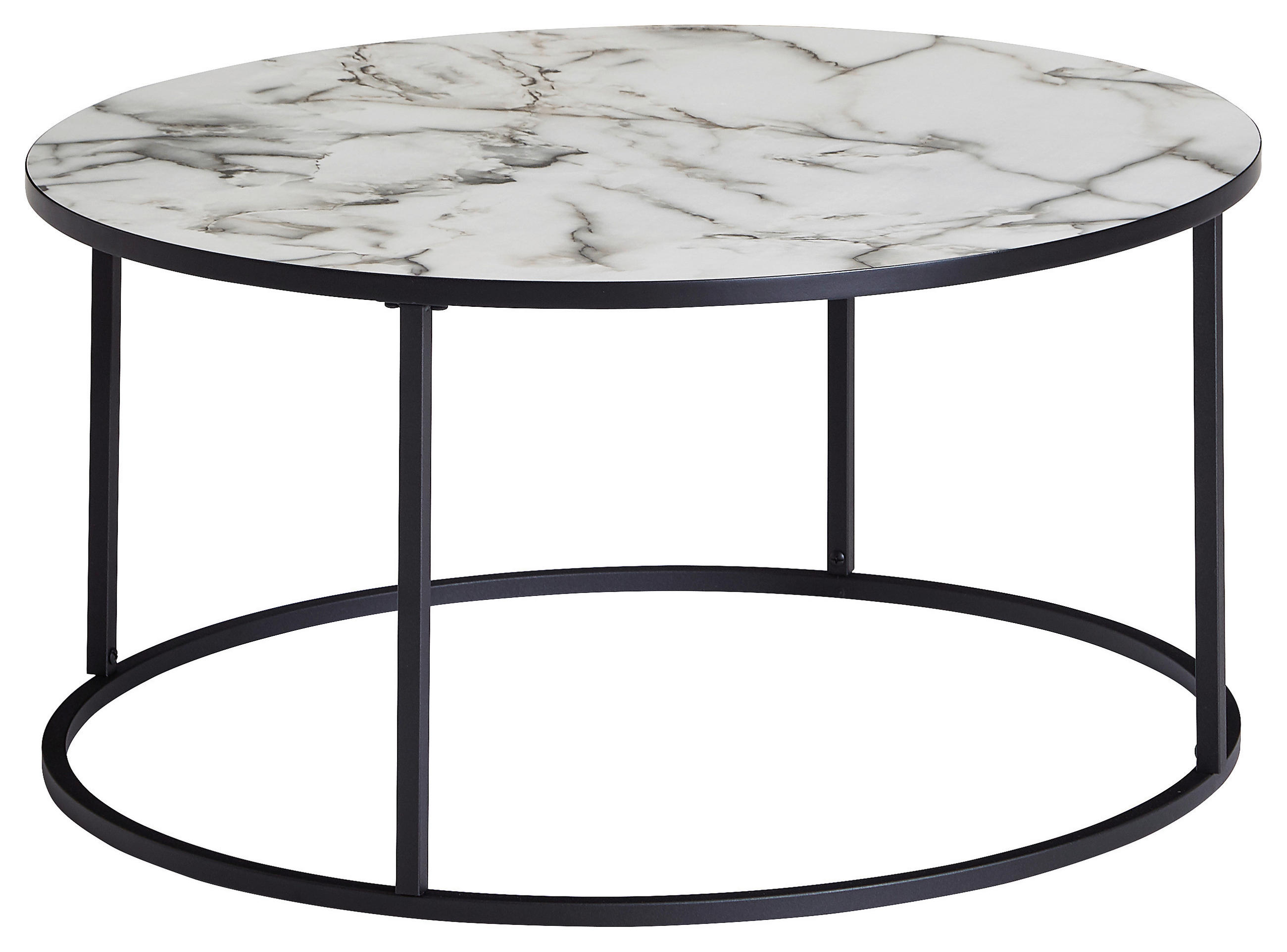 MID.YOU KONFERENČNÍ STOLEK, bílá, kompozitní dřevo, 80/80/38 cm