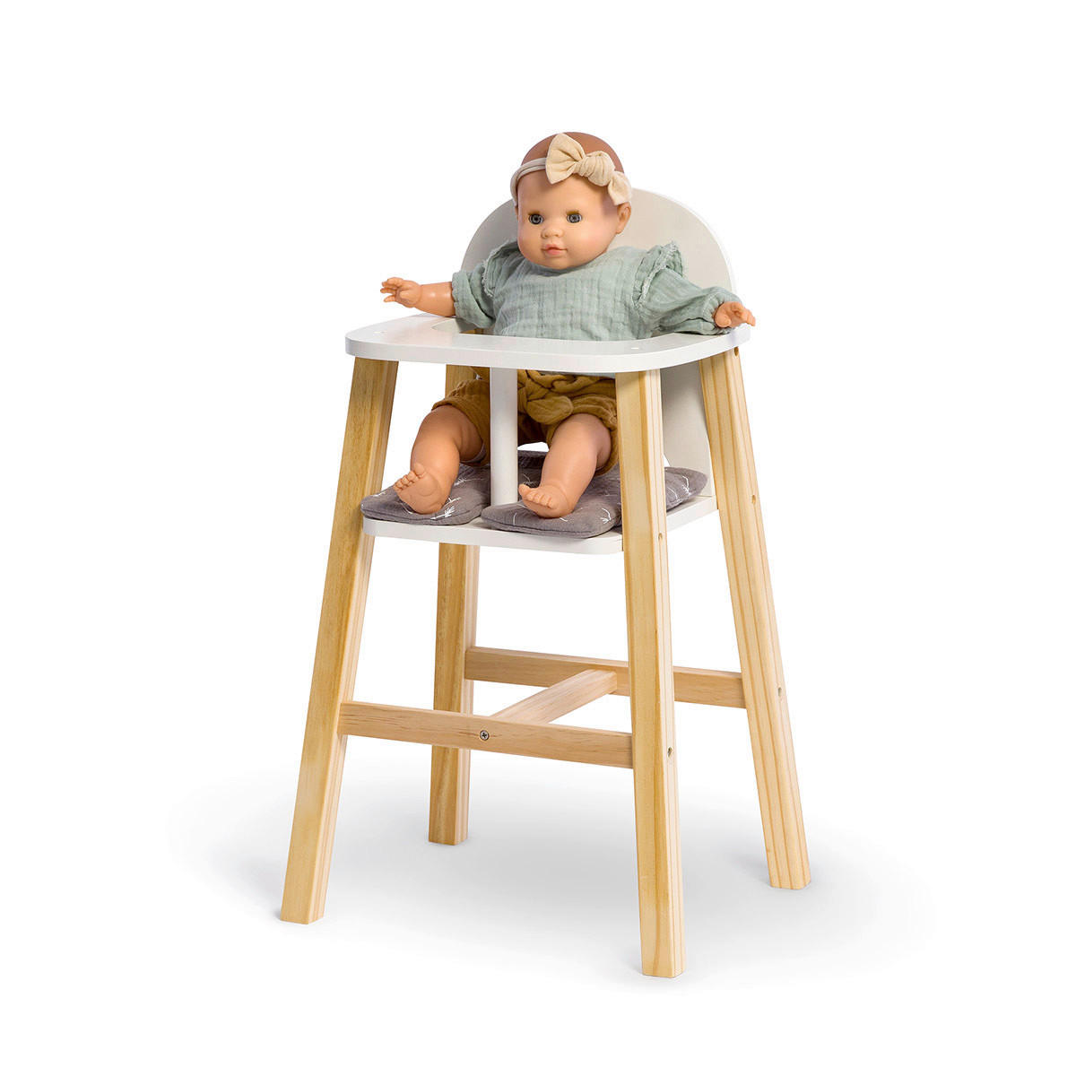 PUPPENHOCHSTUHL - Basics, Holz (33/27/55cm) - MUSTERKIND