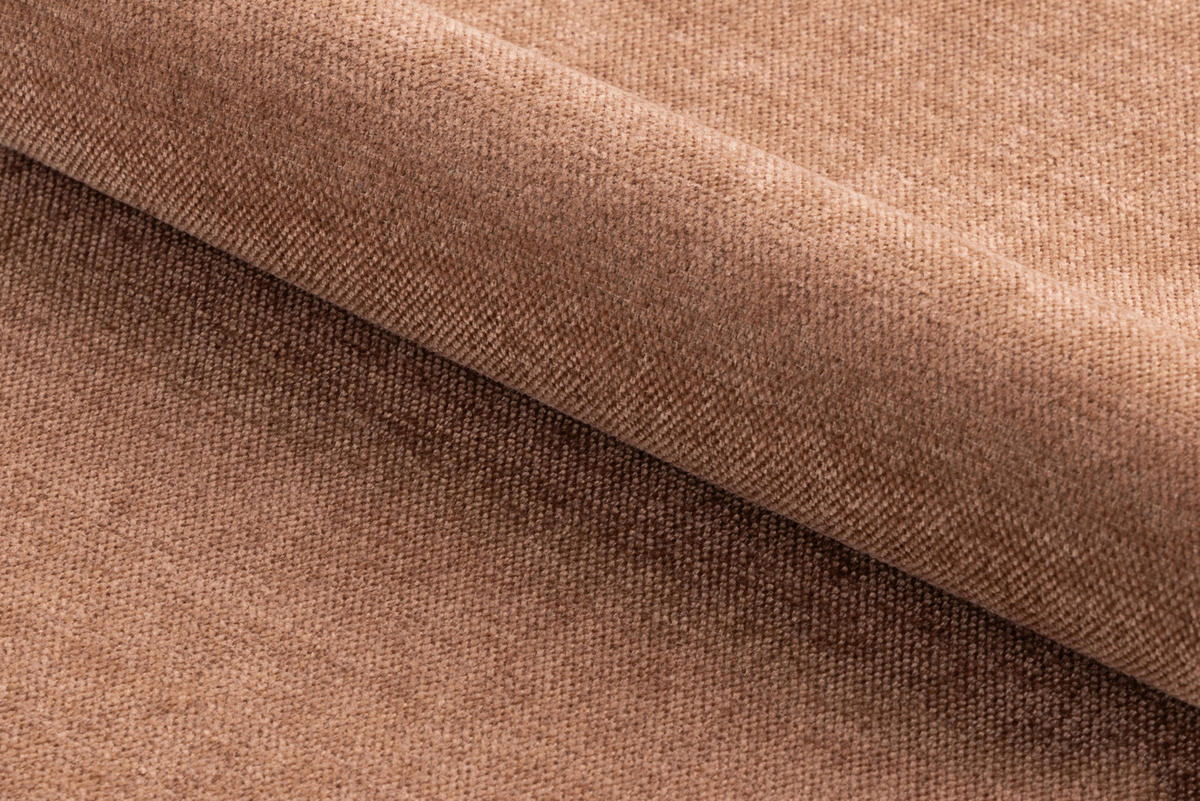 SESSEL in Chenille Braun, Schwarz  - Schwarz/Braun, MODERN, Textil/Metall (83/84/87cm) - Livetastic