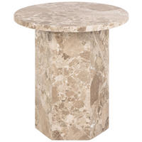 BEISTELLTISCH in Stein 50/50/50 cm  - Beige/Braun, Design, Stein (50/50/50cm) - MID.YOU