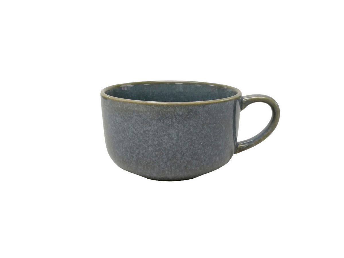 CAPPUCCINOTASSE - Blau, Trend, Keramik (10/6cm) - Novel