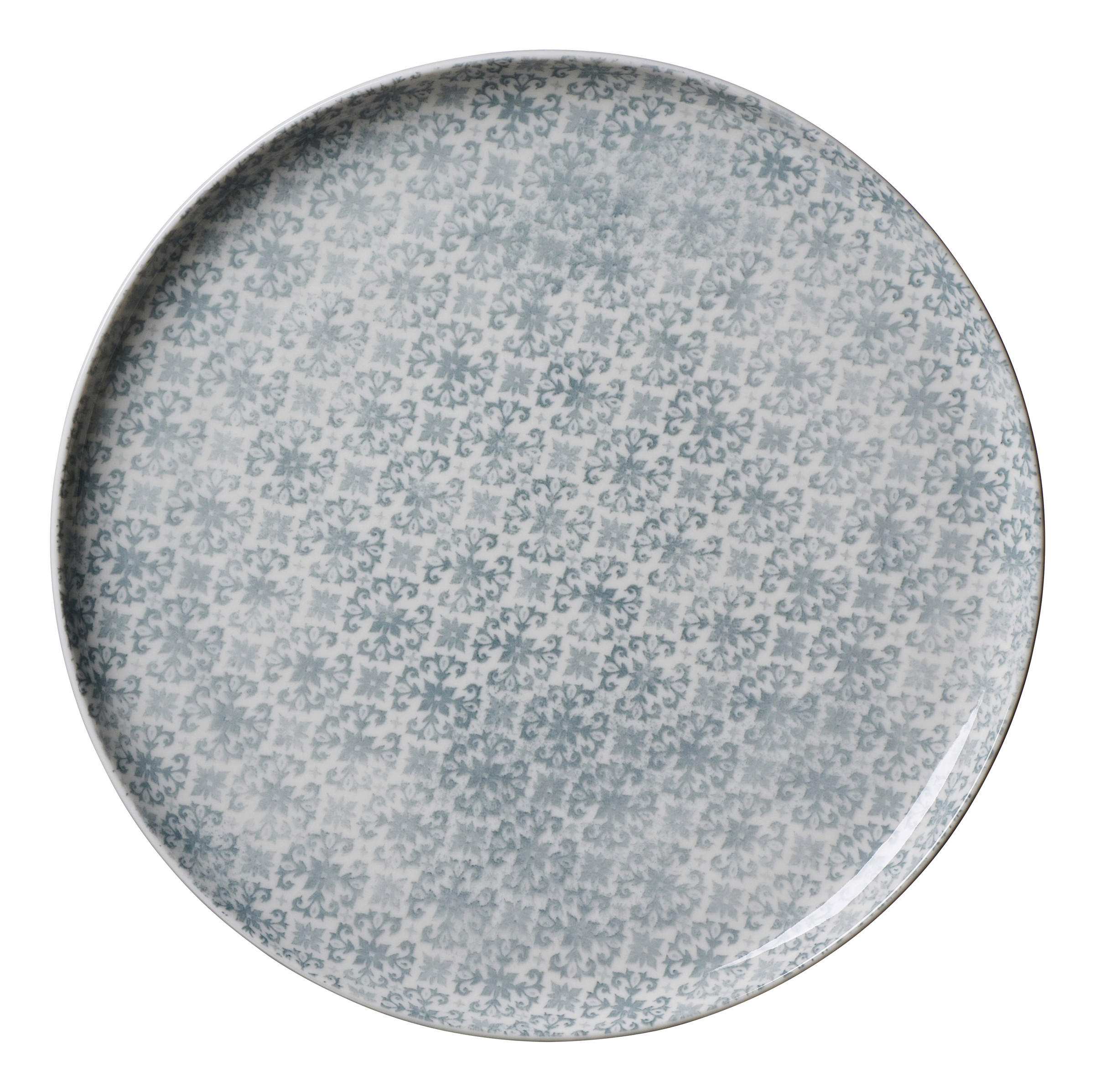 MĚLKÝ TALÍŘ porcelán keramika 26,5 cm - šedá, Basics, keramika (26,5cm) - Ritzenhoff Breker