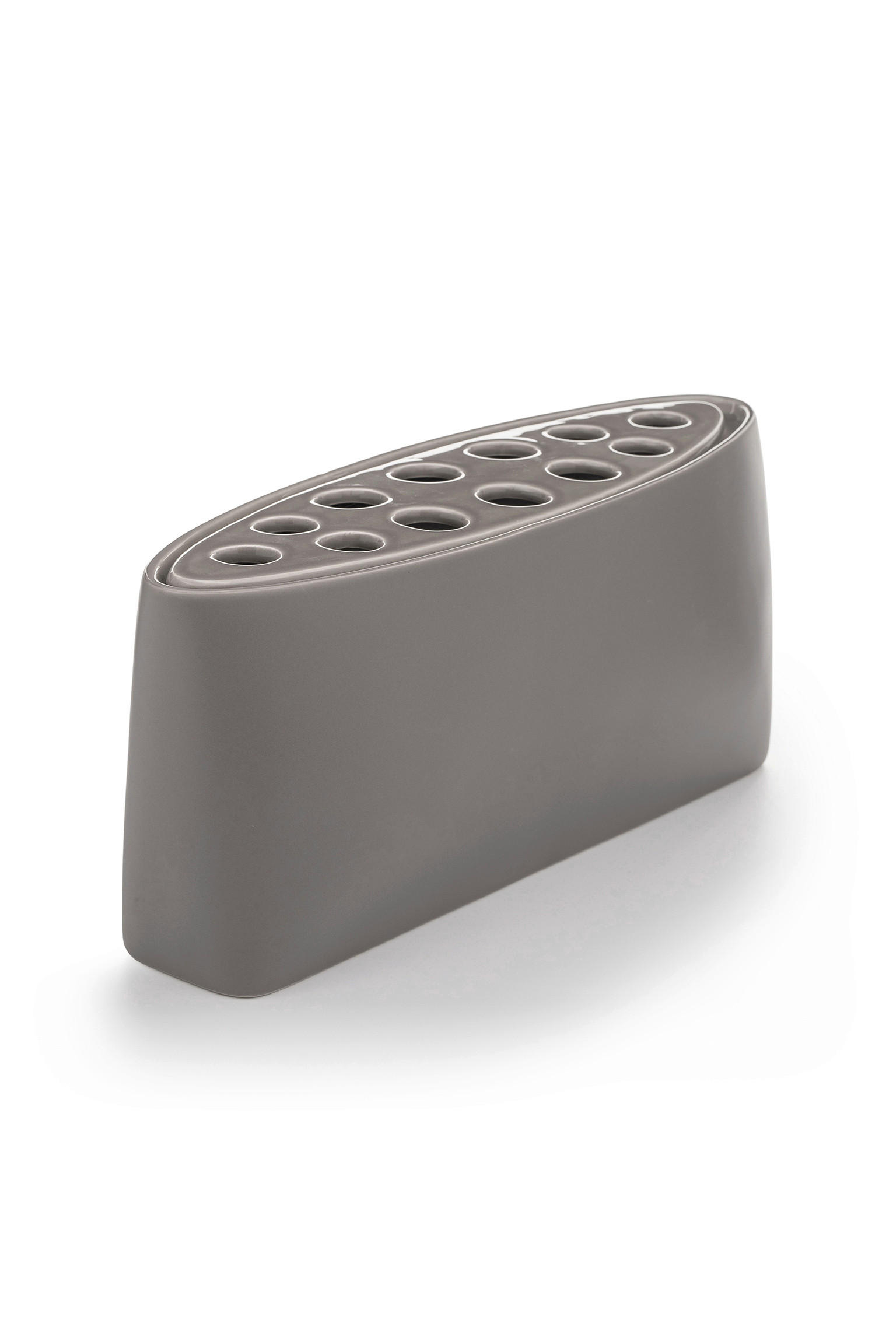 VASE 16 cm  - Grau, Trend, Keramik (12/37/16cm) - Markslöjd