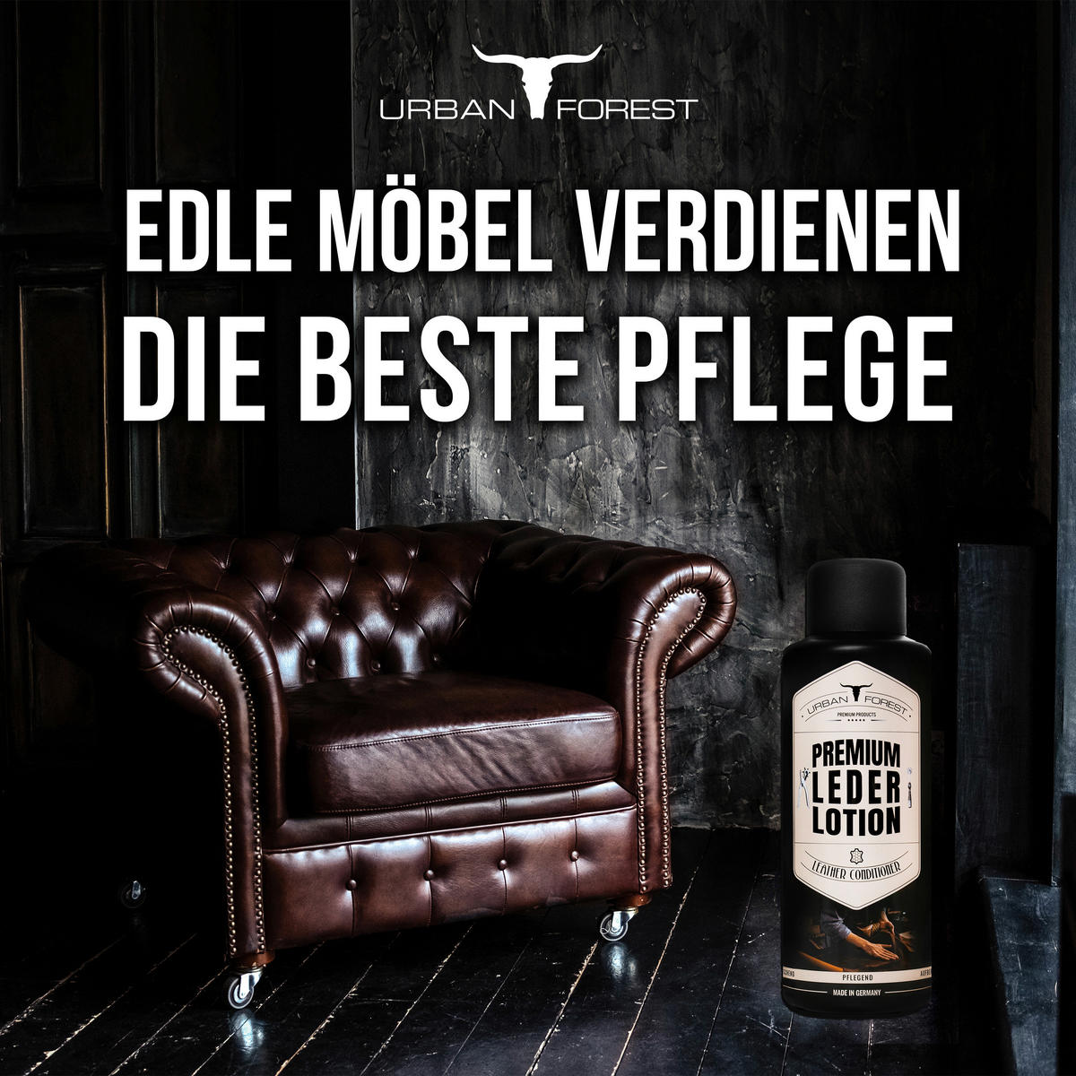 LEDERLOTION - Basics, Kunststoff (500ml) - Urban Forest