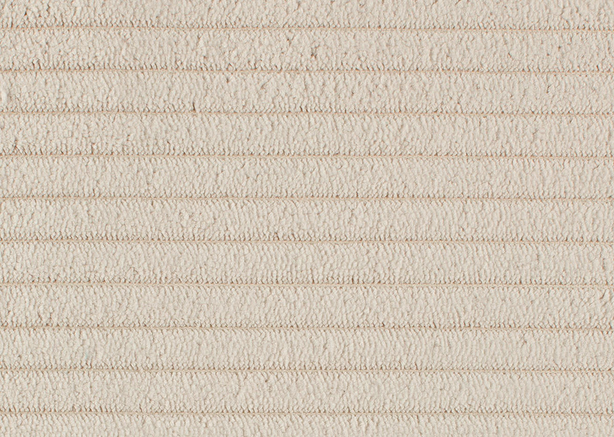HOCKER in Textil Beige  - Beige/Schwarz, Konventionell, Textil/Metall (99/46/77cm) - Carryhome