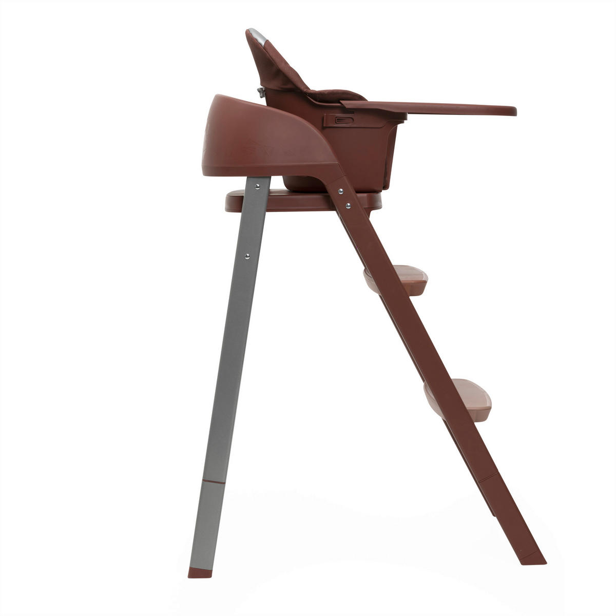HOCHSTUHL CRESCENDO UP  - Rotbraun, Basics, Kunststoff/Metall (45/85/102/65cm) - Chicco