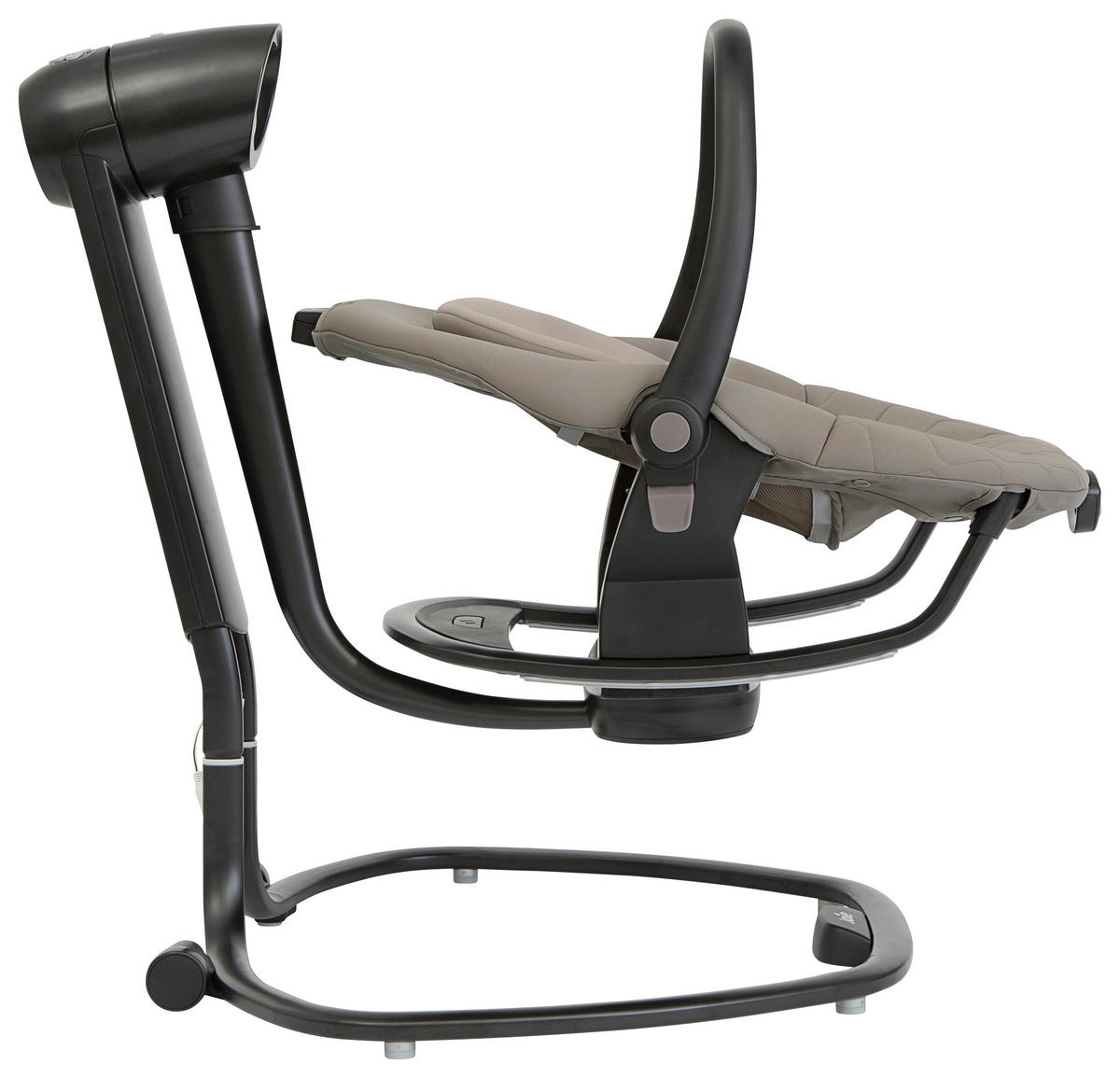 SCHAUKELWIPPE Serina 2in1  - Hellbraun/Weiß, Basics, Textil/Metall (69/83/85cm) - Joie