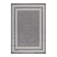 FLACHWEBETEPPICH 200/290 cm Aruba Grau  - Grau, Design, Textil (200/290cm) - Novel