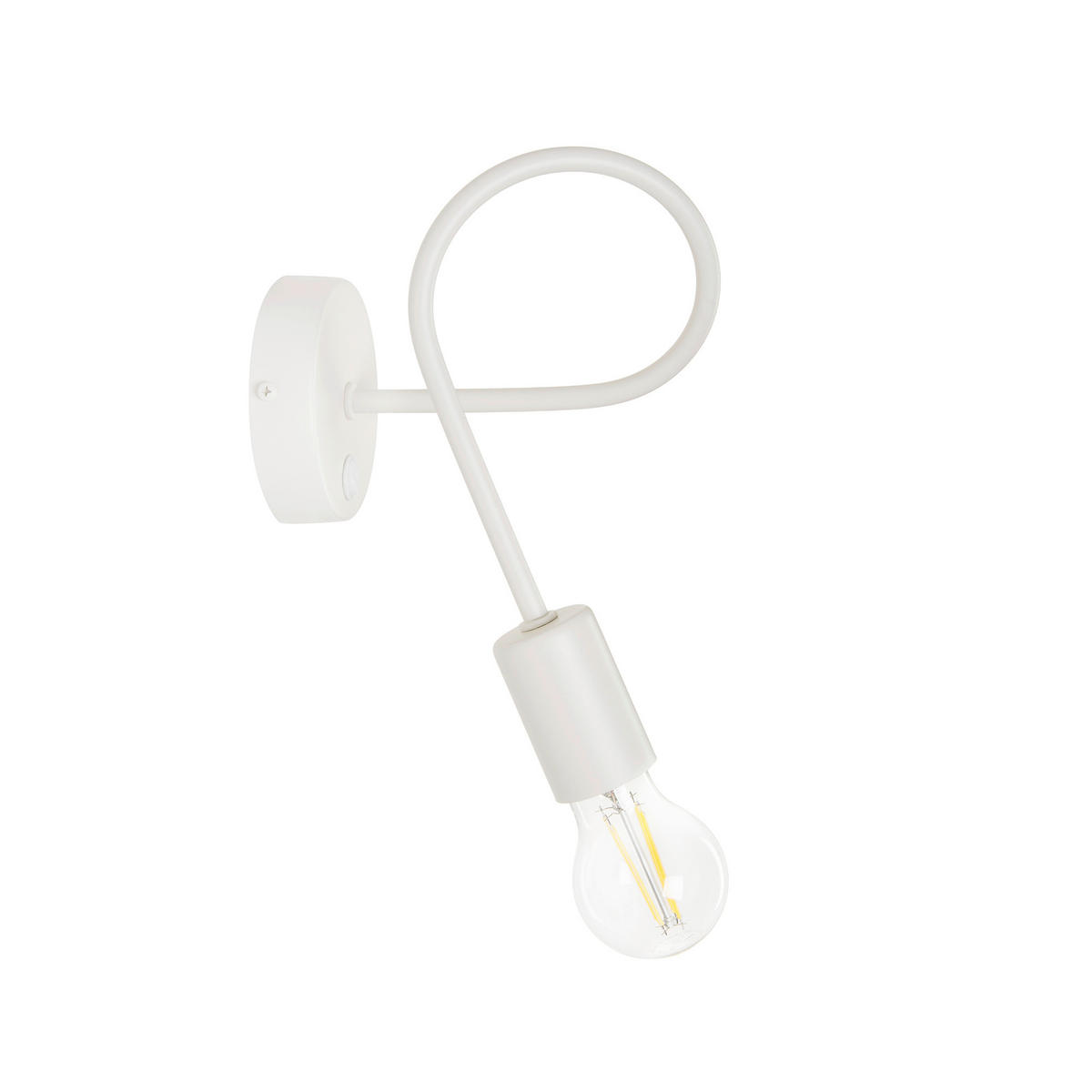 WANDLEUCHTE Oxford 20/20/24 cm  - Creme, Design, Metall (20/20/24cm)