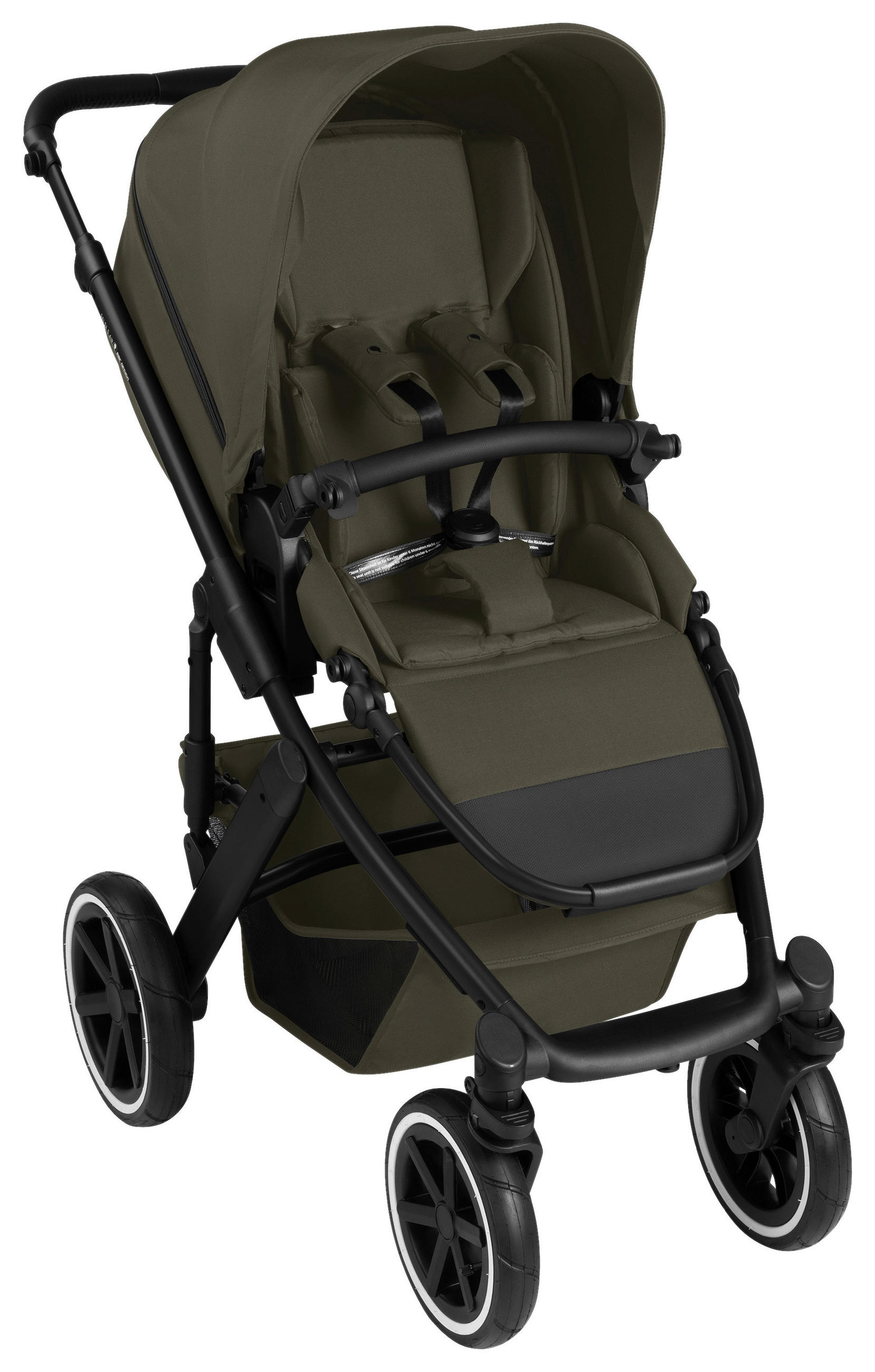 KINDERWAGEN  Salsa 5 Air  Canteen  - Graubraun, Basics (63/118/95.5cm) - ABC Design