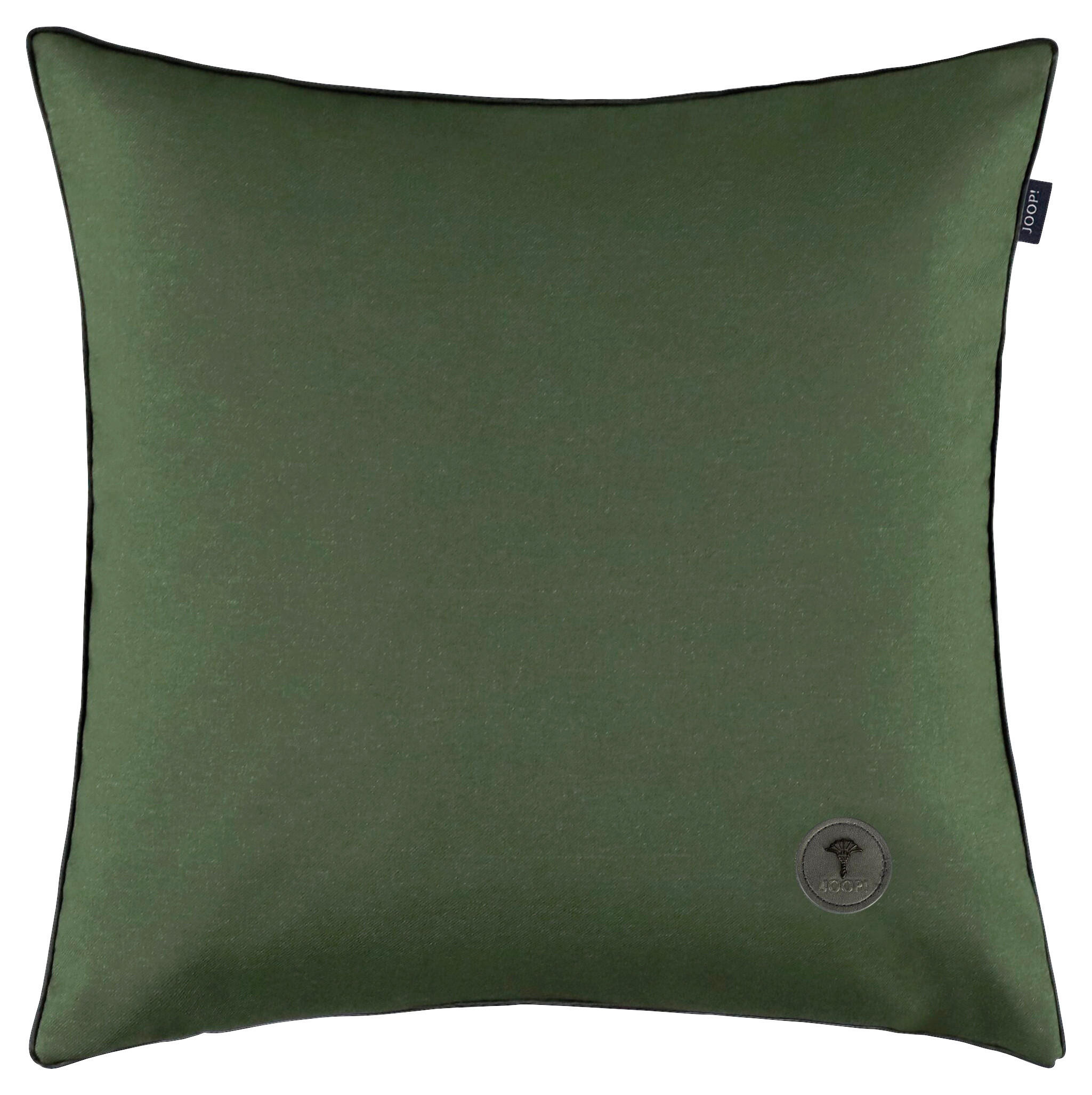 KISSENHÜLLE J!Essential 40/40 cm - Olivgrün/Grün, Basics, Textil (40/40cm) - Joop!