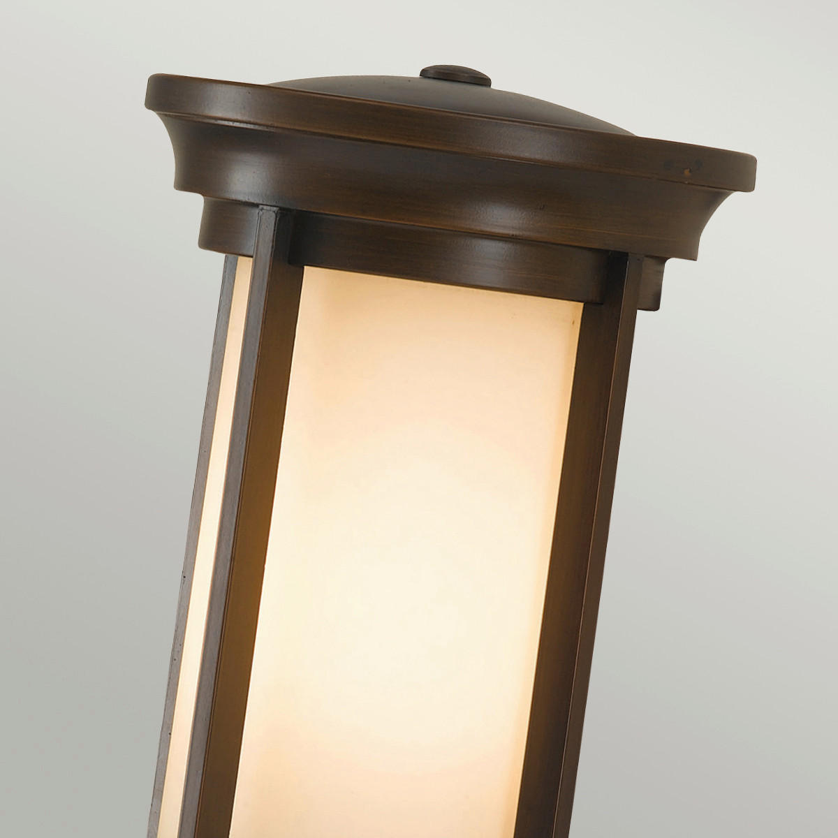 SOCKELLEUCHTE - Bronzefarben, Konventionell, Glas/Metall (19.4/60cm) - Elstead Lighting