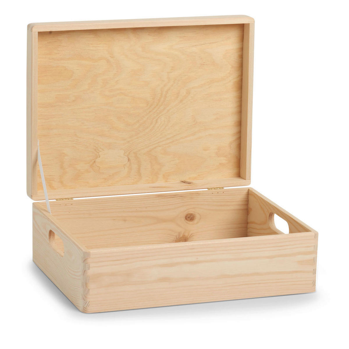 AUFBEWAHRUNGSBOX    40/30/14 cm  - Naturfarben, Basics, Holz (40/30/14cm) - Zeller Present