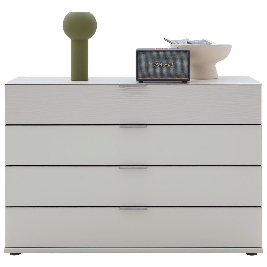 Thumbnail - Dieter Knoll Kommode, Champagner, Metall, 4 Schubladen, 121x82x42 cm, Beimöbel erhältlich, stehend, Schlafzimmer, Schlaf...