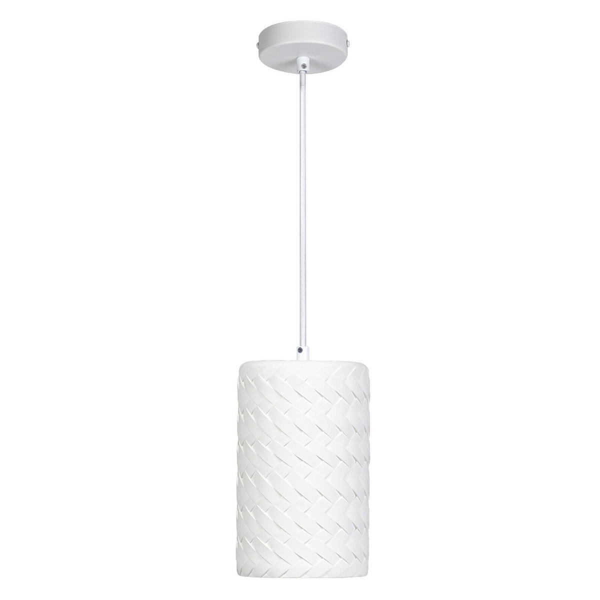 HÄNGELEUCHTE 14/128 cm  - Weiß, Basics, Stein/Metall (14/128cm) - Osram