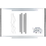 MONTAGEPAKET   - Schwarz, KONVENTIONELL, Kunststoff/Metall (360/242cm) - Hom`in