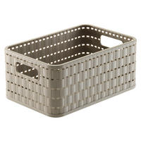 KORB - Beige, Basics, Kunststoff (23,7/15,8/10,8cm) - Rotho