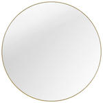 WANDSPIEGEL 80,5/80,5/2 cm    - Goldfarben, Design, Glas/Metall (80,5/80,5/2cm) - Xora